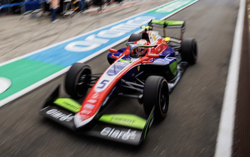 TRIDENT driver Rafael Câmara British GP